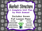 Market Structure Unit Bundle - Includes Seven Complete Lessons