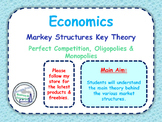 Market Structures Key Theory: Perfect Competition, Oligopo