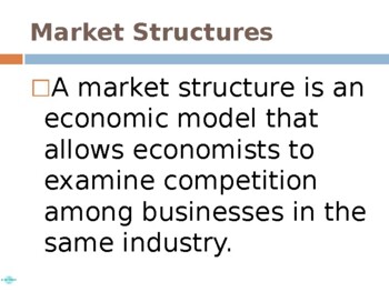 market structure extended essay