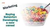 Marketing Applications: Creating a new cereal based on buy