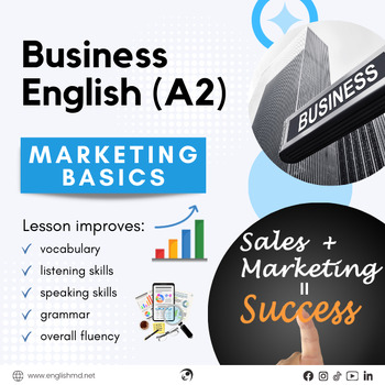 Preview of Marketing Basics - Business English (A2)