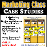 Marketing Case Studies BUNDLE!  Digital and NO PREP!