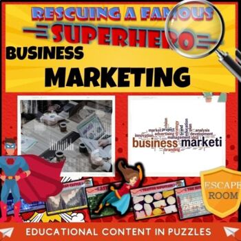 Preview of Marketing + Business Escape Room