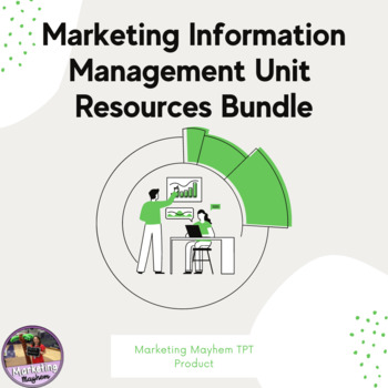 Preview of Marketing Information Management Unit Resources Bundle (Marketing and Business)