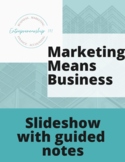 Marketing Means Business: Slideshow (budgets/ income statements)