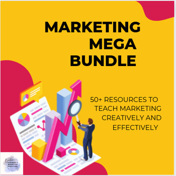 Preview of Marketing Mega Bundle - 55 resources to supplement your marketing course