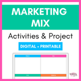 Marketing Mix 4 Ps Activities and Project