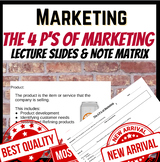 Marketing Mix Lecture Bundle For Business, Marketing, FBLA