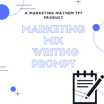 marketing mix writing assignments