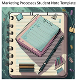 Marketing Processes Notes Template for Students