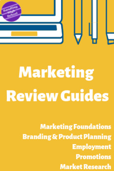 Preview of Marketing Review Guides