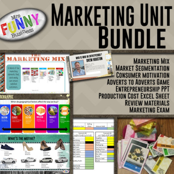 Preview of Marketing Unit Bundle