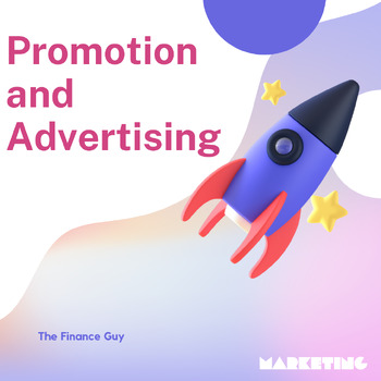 Preview of Marketing for High School | Promotion and Advertising Handouts & Assessment