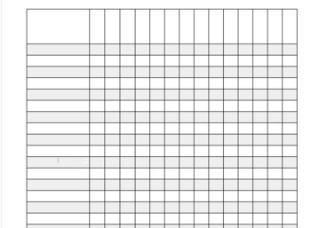 Marking Sheets by Mlle S | TPT