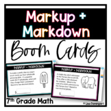 Markups and Markdowns Boom Cards