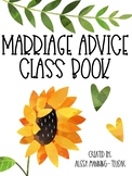 Marriage Advice Class Book (with Editable Cover Pages!)