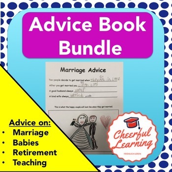 Preview of Marriage, Babies, Retirement & New Teachers Advice Book Bundle