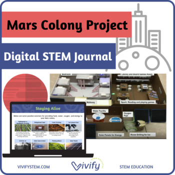 Preview of Mars Colony Distance Learning STEM Project