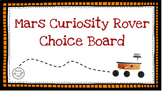 Mars Curiosity Rover: Choice Board