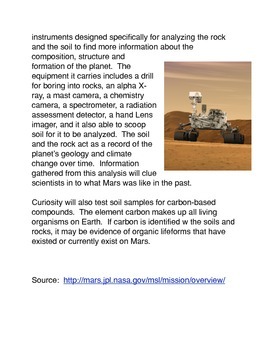 curiosity rover essay