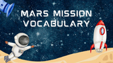 Mars Mission Vocabulary