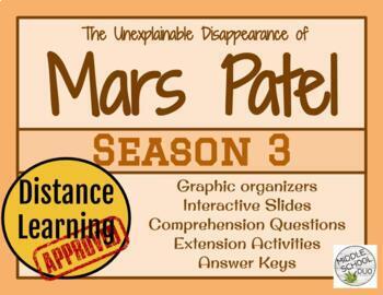 Preview of Mars Patel: Season 3- Distance Learning Approved