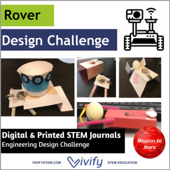 Preview of Space Rover STEM Engineering Design Challenge (Middle School STEM)