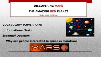 Preview of Mars The Amazing RED Planet