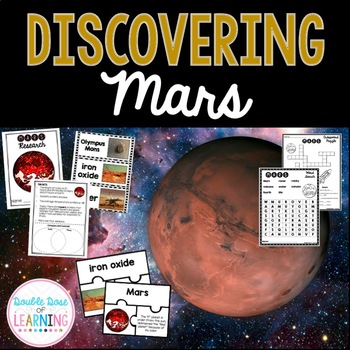 Preview of The Solar System: Planet Mars Research Unit with PowerPoint