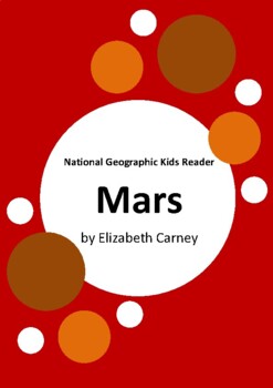 Preview of Mars by Elizabeth Carney - National Geographic Kids Reader