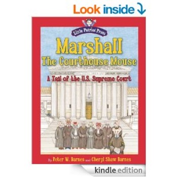 Preview of Marshall, The Courthouse Mouse eBOOK