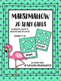 Marshmallow 2D Shape Cards and Reflection Mats