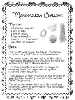 Cup Stacking Challenge Worksheet