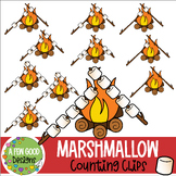 Marshmallow Counting Clips