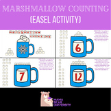 Marshmallow Counting Easel Activity