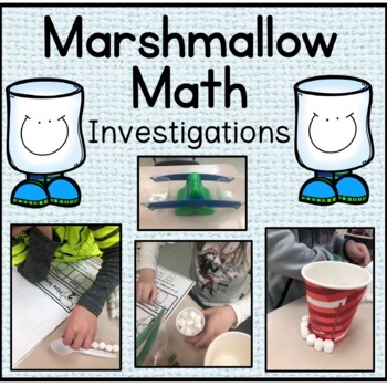 Preview of Marshmallow Math, Measurement Activities, Hot Chocolate Cocoa Fun