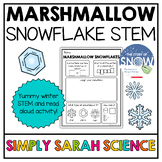 Marshmallow STEM Snowflakes