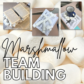 Preview of Marshmallow Team Building: A Back to School Activity for First Day of School