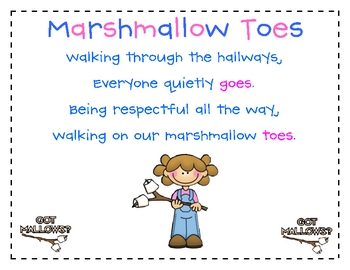 Marshmallow Toes poetry activity {FREE} by Kelli Bollman | TpT