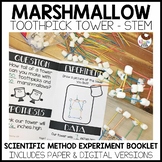 Marshmallow Toothpick Tower Science Experiment with the Sc