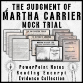 Martha Carrier Salem Witch Trials