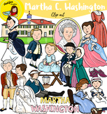 Martha Custis Washington clipart