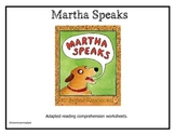 Martha Speaks Shared Reading Adapted Questions