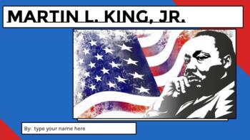 Preview of Martin L. King, Jr.