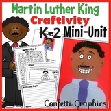 Martin L. King MLK Craftivity Craft Activity Black History