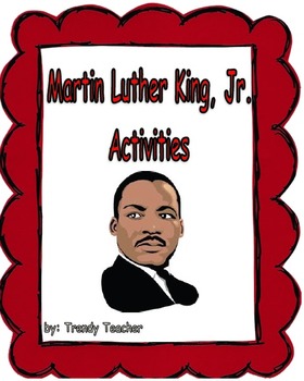 Preview of Martin Luther KIng Jr. Activities