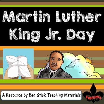 Preview of Martin Luther King Day Cootie Catcher Freebie
