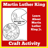 Martin Luther King Jr. Craft Activity Worksheet Kindergart