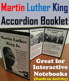 Martin Luther King Activity Interactive Notebook Foldable 