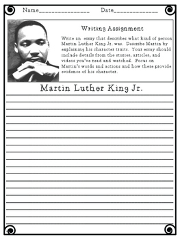 Martin Luther King by Mrs School Teacher | Teachers Pay Teachers